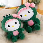 35/50/65cm New Kawaii Dinosaurs Hello Kitty Plush Dolls