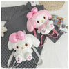 Kawaii Sanrio Styled My Melody Plush Backpack