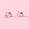 Kawaii Hello Kitty Ear Studs