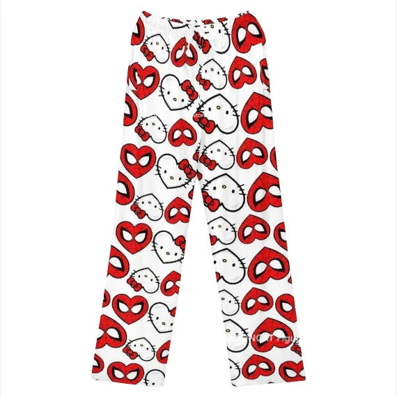 Hello Kitty Spider-Man Styled Pajama Pant