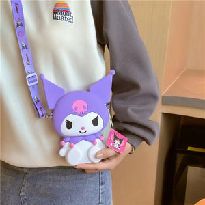 Sanrio  Hello Kitty Styled Silicone Purse