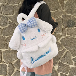 Lovely Sanrio Plush Backpack