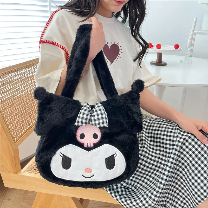 Kawaii Sanrio Characters Style Plush Bag